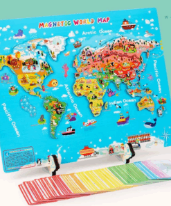 Harta Lumii din lemn cu piese magnetice 3 ani 002.png
