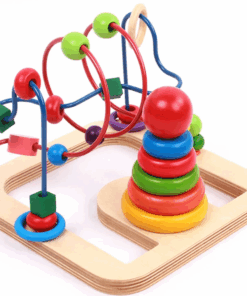 Joc Montessori 2 in 1 Motricitate si turn de stivuire 05.png