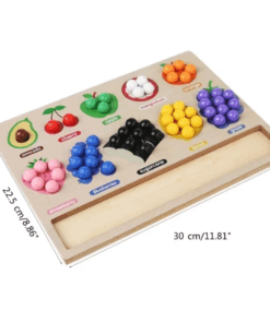 Joc de indemanare asociere culori cu bile colorate 3 ani 04.png