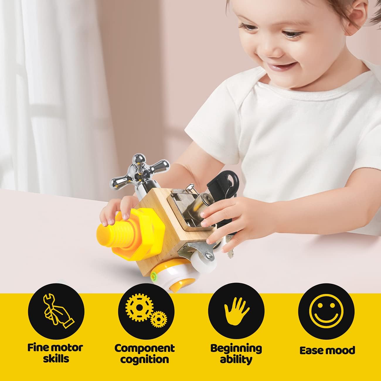 Joc de tip Montessori cu 6 activitati Busy Bord 2 ani 04.jpg