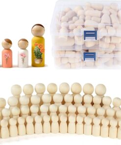 Joc din lemn de tip Montessori Set 50 cilindrii natur 06.jpg