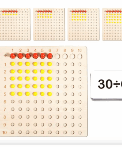 Joc educativ din lemn cu numere Tabla Inmultirii si impartirii 224 piese7 ani 04.png