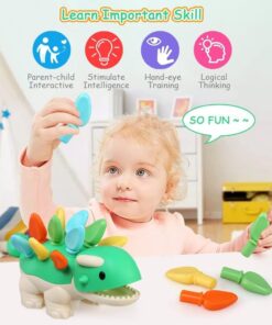 Jucarie bebe senzoriala si motrica Dinozaurul Spike 18 luni 07.jpg