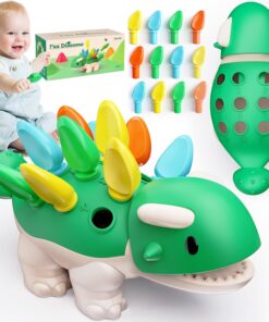 Jucarie bebe senzoriala si motrica Dinozaurul Spike 18 luni 11.jpg