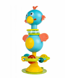 Jucarie bebelusi Ventuza si jucarie zornaitoare18 luni Pasare 01.png