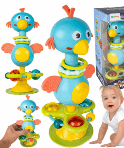 Jucarie bebelusi Ventuza si jucarie zornaitoare18 luni Pasare 03.png