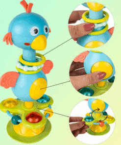 Jucarie bebelusi Ventuza si jucarie zornaitoare18 luni Pasare 04.png