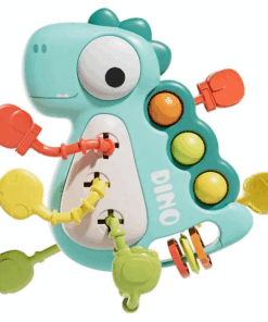 Jucarie bebelusi senzoriala si joc dentitie Dinozaur 18 luni 01.png