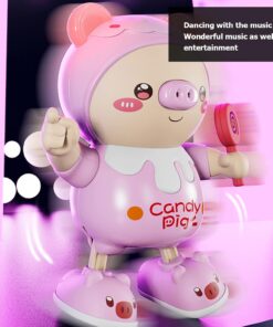 Jucarie distractiva bebe cu sunete si lumini Porcusor 02.jpg