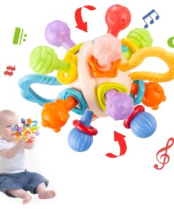 Jucarie interactiva bebe Minge senzoriala 0 luni 01.jpg