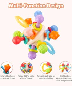 Jucarie interactiva bebe Minge senzoriala 0 luni 02.jpg