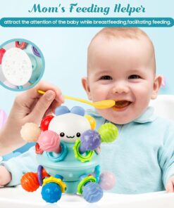 Jucarie interactiva bebelusi Ventuza si jucarie dentitie 0 luni 02.jpg