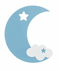 Lampa de veghe din lemn pentru perete cu led Luna 01.png