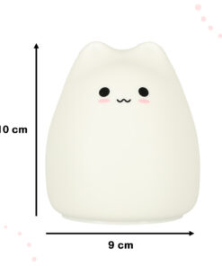 Lampa de veghe pentru bebelusi Pisicuta culori in schimbare 02.jpg