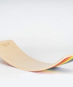 Placa de echilibru pentru copii din lemn Curcubeu 04.jpg