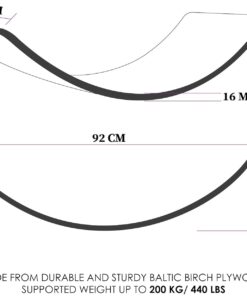 Placa de echilibru pentru copii din lemn Curcubeu 06.jpg