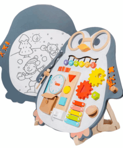 Placa senzoriala cu activitati Montessori 2 in 1 2 an 01.png