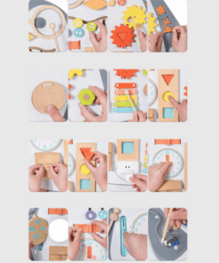 Placa senzoriala cu activitati Montessori 2 in 1 2 an 07.png