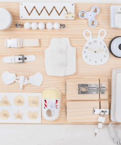 Placa senzoriala cu activitati Montessori Busy Board 23.png