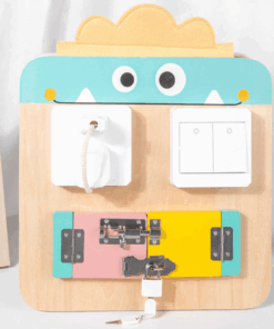 Placa senzoriala cu activitati Montessori Busy Board 3 ani 005.png