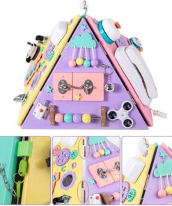 Placa senzoriala cu activitati Montessori Busy Board 3 ani 05.jpg