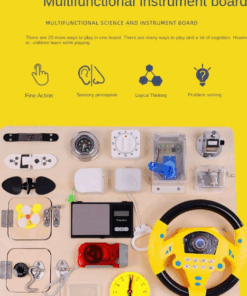 Placa senzoriala cu activitati Montessori Placa de activitati 3 ani 05.png