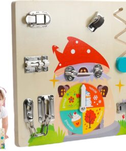 Placa senzoriala cu activitati Montessori Viata Practica 1 an 01.jpg