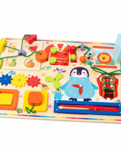 Placa senzoriala cu activitati Montessori Viata Practica 2 ani 01.png