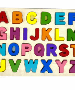 Puzzle incastru din lemn Litere 3D Alfabet 001.png