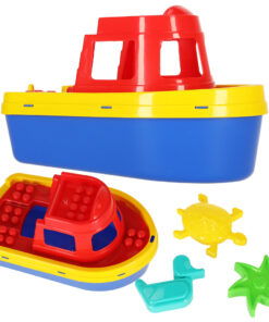Set 4 jucarii pentru plaja si nisip 25 cm Vaporas 01.jpg