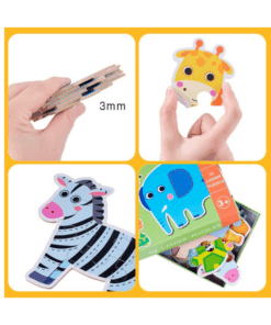 Set 6 Puzzle din carton cu 6 Animale 3 ani 03.png