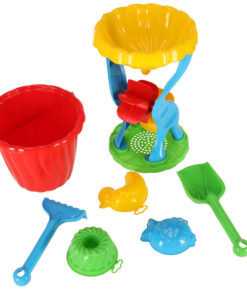 Set 7 jucarii pentru plaja si nisip 31 cm Moara 05.jpg