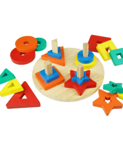 Sortator forme geometrice pe 4 coloane Curcubeu 01 Copie.png