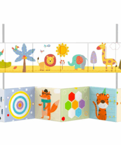 Carte senzoriala bebe si protectie de patut Animale 0 luni 01.png