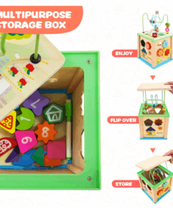 Cub Educativ Montessori din lemn cu 5 in 1 activitati 3 ani 04.png