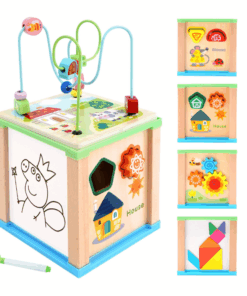 Cub Educativ Montessori din lemn cu 5 in 1 activitati 3 ani 06.png
