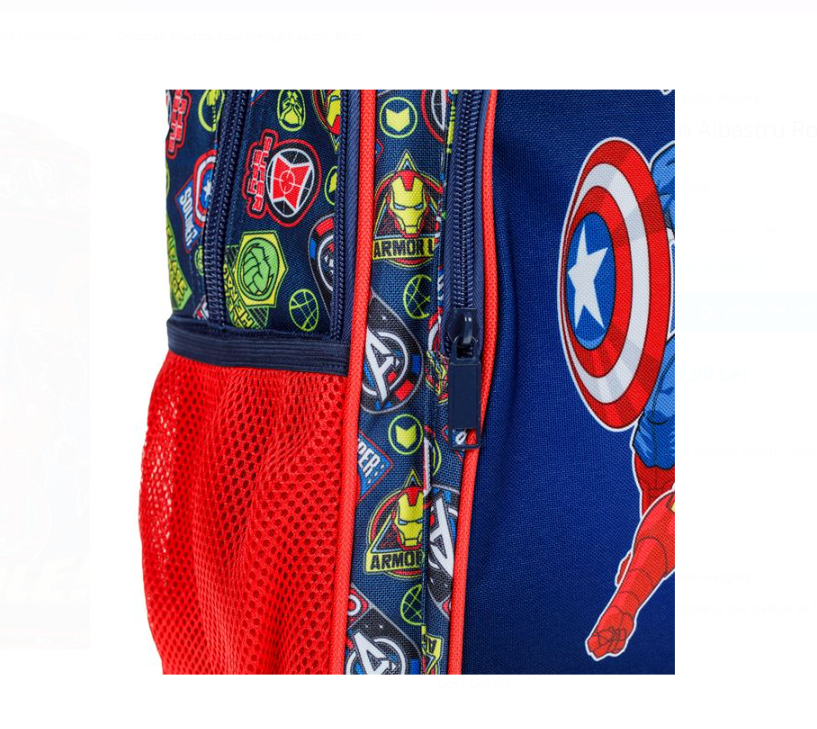 Ghiozdan baieti cu 2 compartimente Avengers 03.png