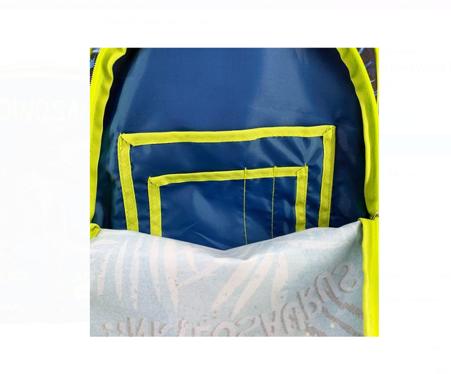 Ghiozdan baieti cu 2 compartimente Fanatee 05.png