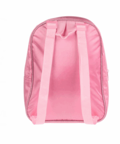 Ghiozdan cu 2 compartimente Roz Holografic 04.png