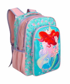 Ghiozdan fete cu 2 compartimente Roz Ariel 02.png