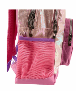 Ghiozdan scolar fete cu 2 compartimente Roz 05.png