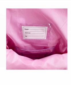 Ghiozdan scolar fete cu 2 compartimente Roz 06.png