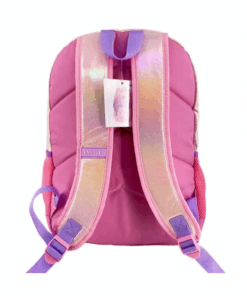 Ghiozdan scolar fete cu 2 compartimente Roz 07.png