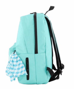 Ghiozdan scolar fete cu 2 compartimente Turcoaz 03.png