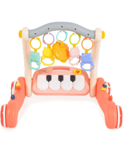 Joc 2 in 1 Antepremergator si saltea de joaca 0 luni Roz 03.png