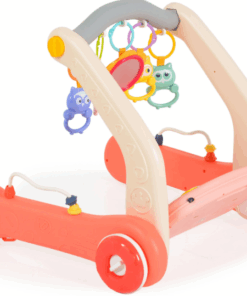 Joc 2 in 1 Antepremergator si saltea de joaca 0 luni Roz 07.png