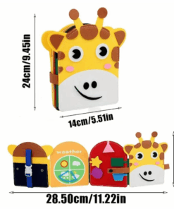 Joc de tip Montessori Carte senzoriala din fetru Busy Bord 3 ani 01.png