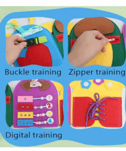 Joc de tip Montessori Carte senzoriala din fetru Busy Bord 3 ani 03.png