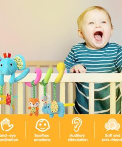 Jucarie bebe pentru pat si carut 0 luni Elefant 03.jpg