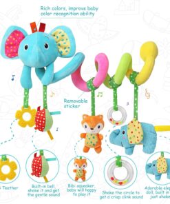 Jucarie bebe pentru pat si carut 0 luni Elefant 07.jpg